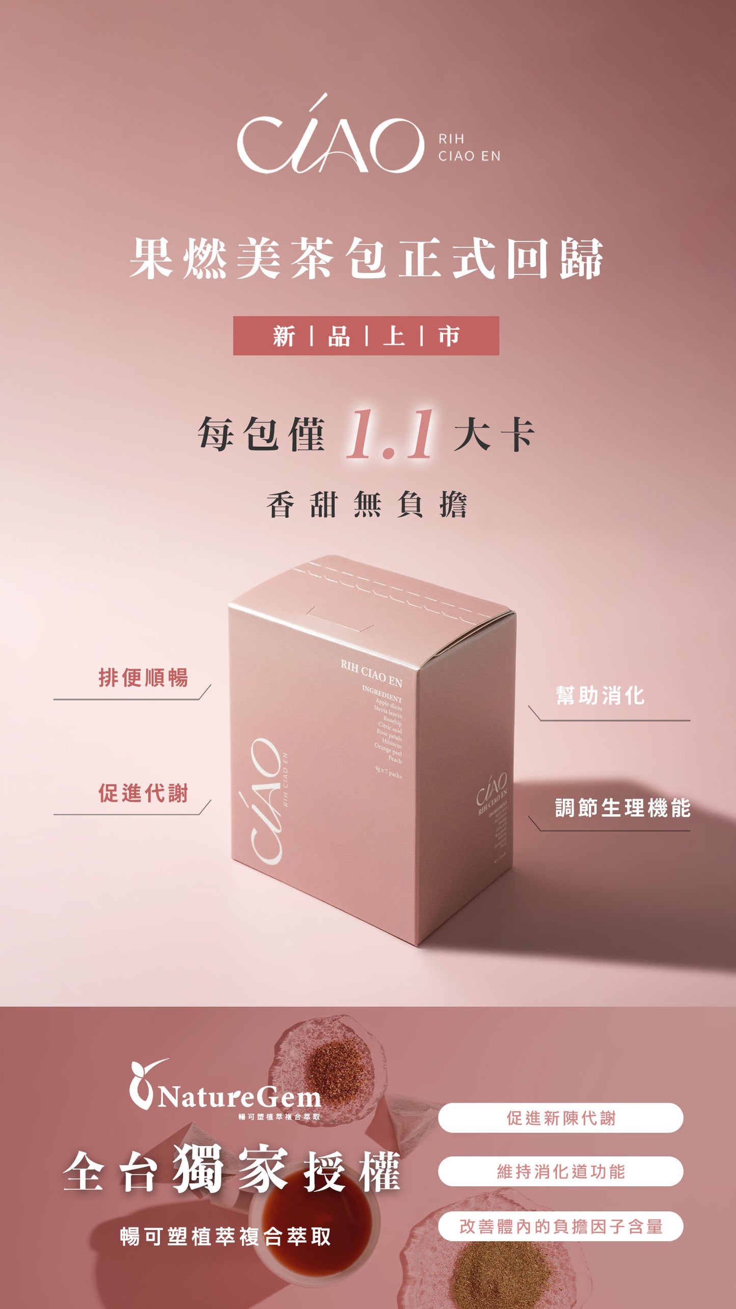 【五盒優惠】果燃美-花果茶包