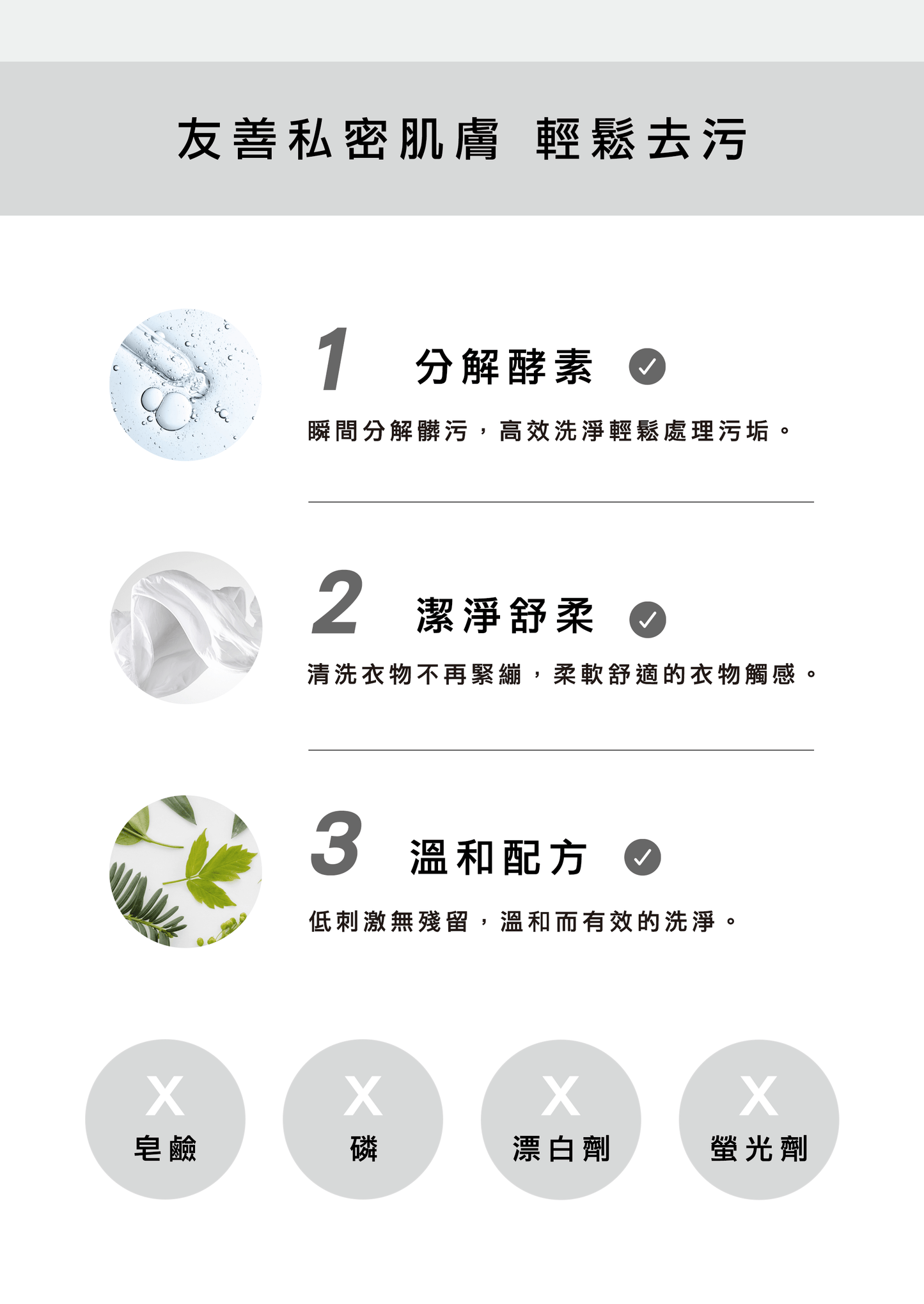 私密衣物手洗精(梔子花香)