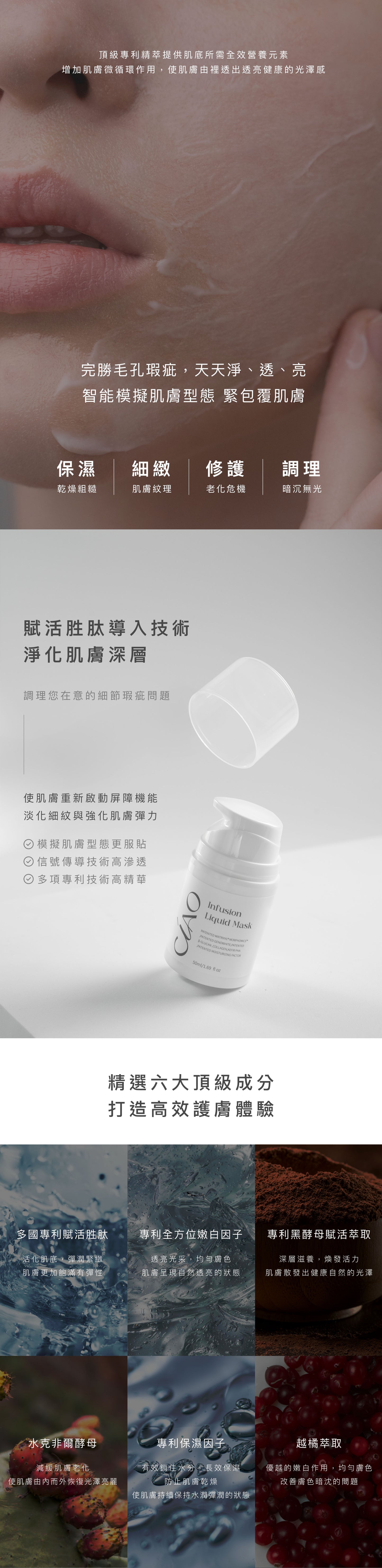 【買二送一】信號導入液態面膜