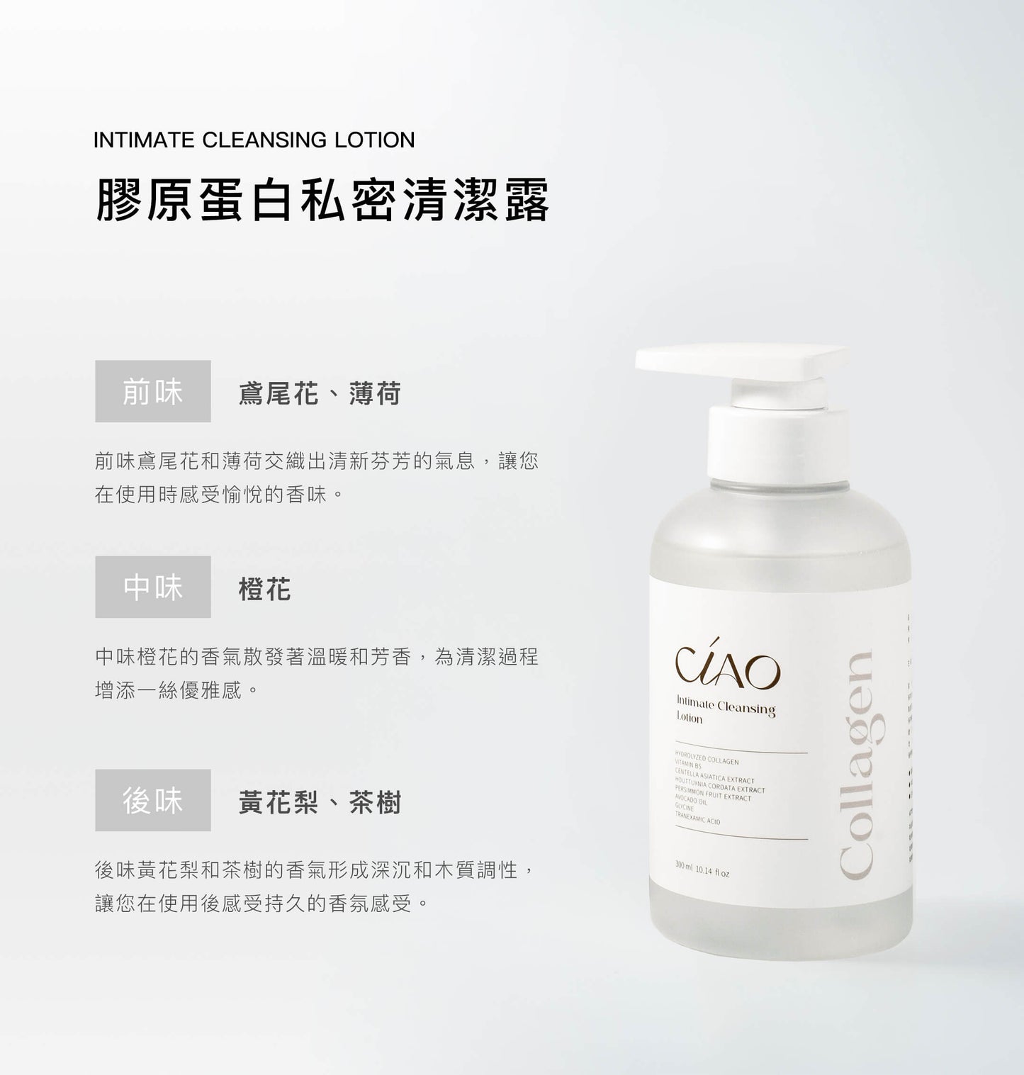 膠原蛋白私密清潔露【99%抗菌力】