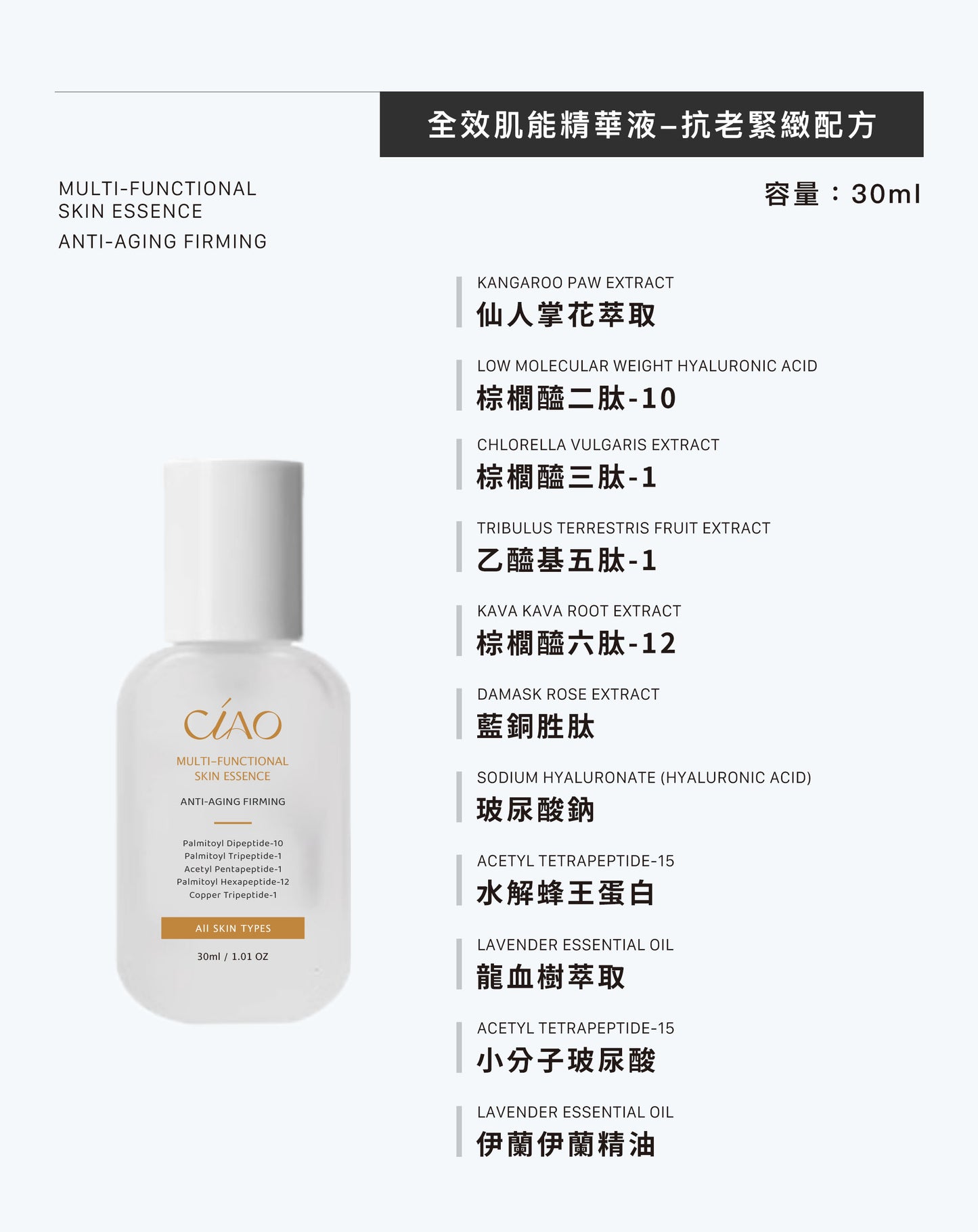 全效肌能保養-抗老緊緻配方