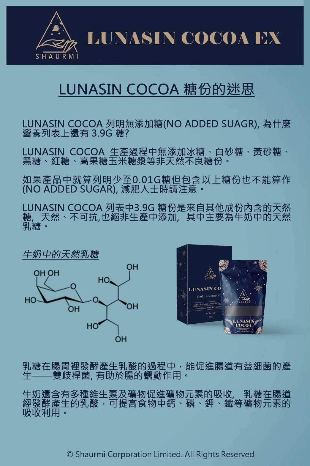 Lunasin Cocoa Ex 黑可可代餐🍫