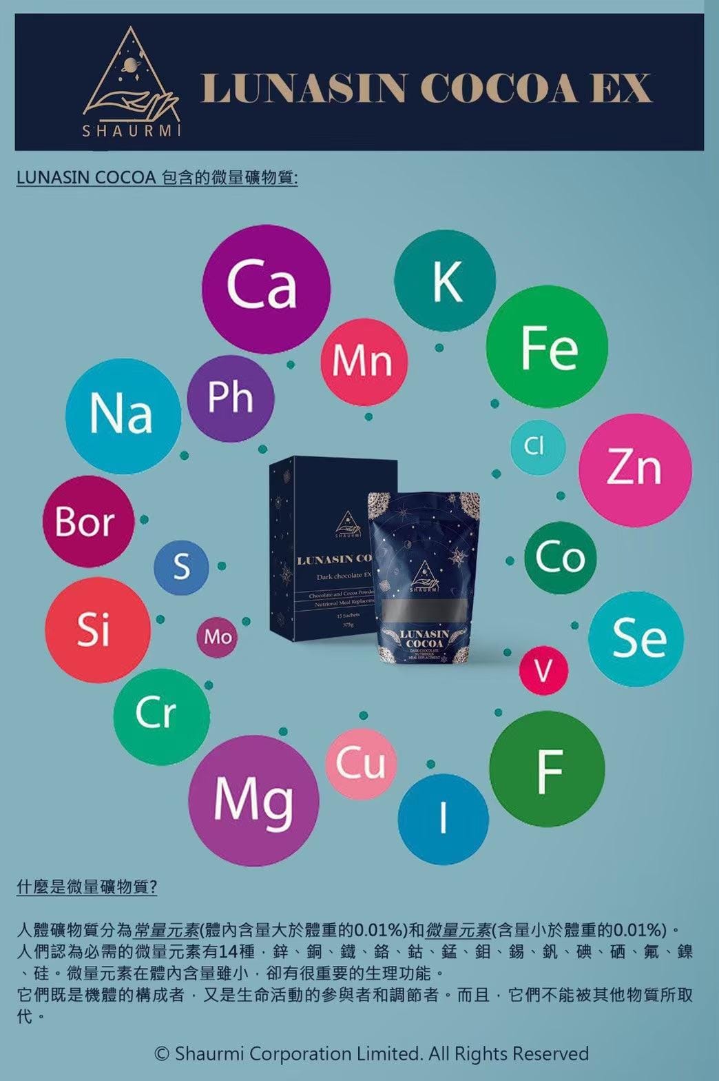 Lunasin Cocoa Ex 黑可可代餐🍫