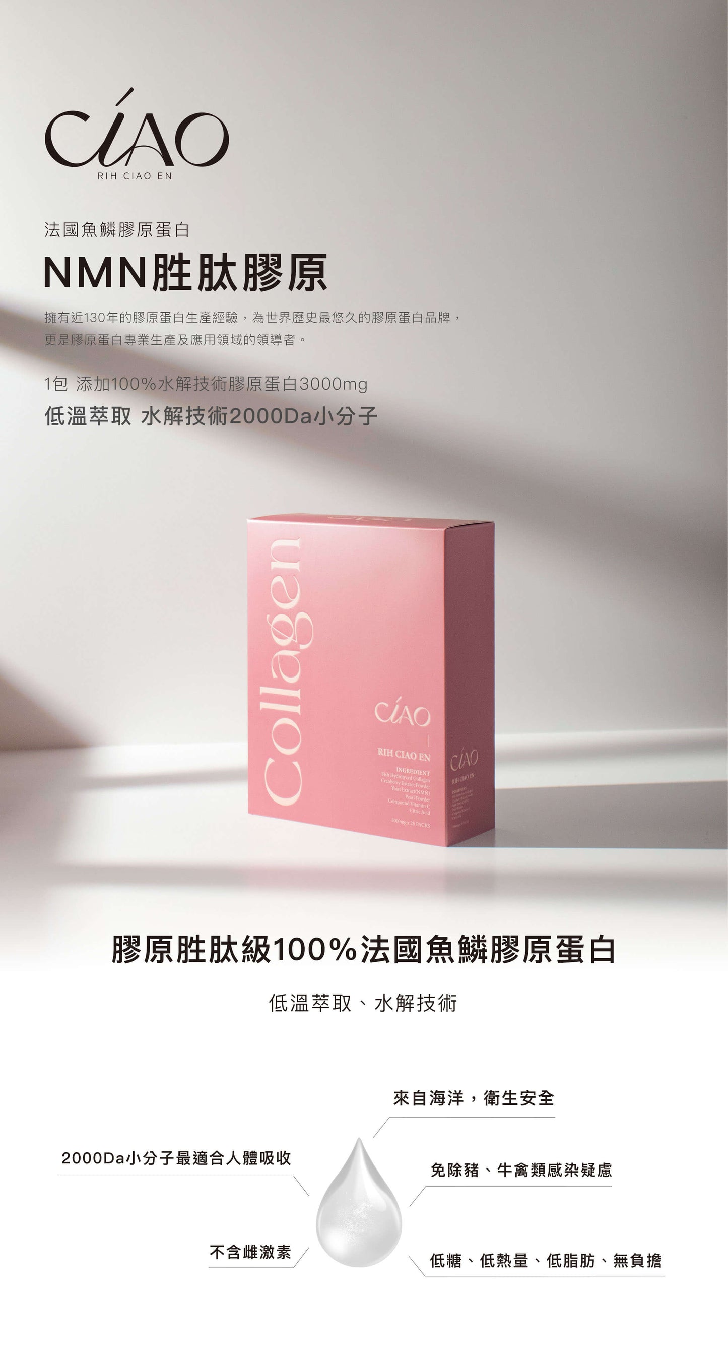 蔓越莓NMN胜肽膠原【養顏 抗衰老】