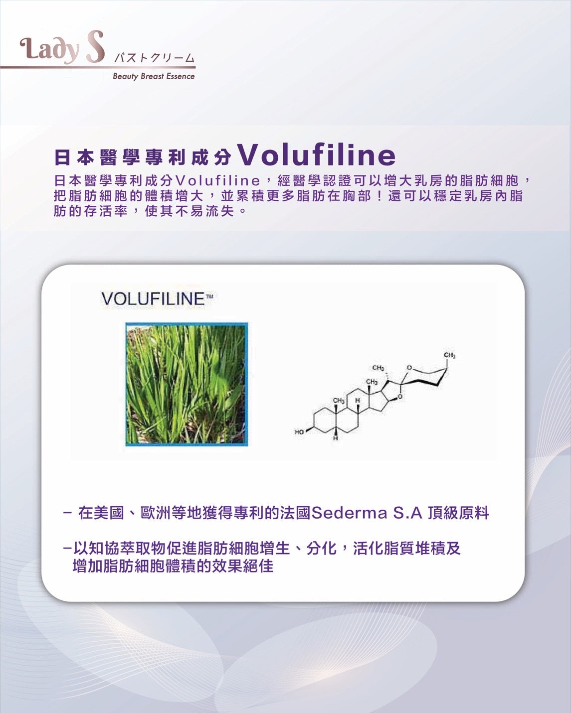 升級版LadyS豐胸乳霜 x EMS微電流&紅光導入美胸儀